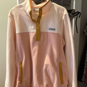 Columbia Pink Pullover XXL like new